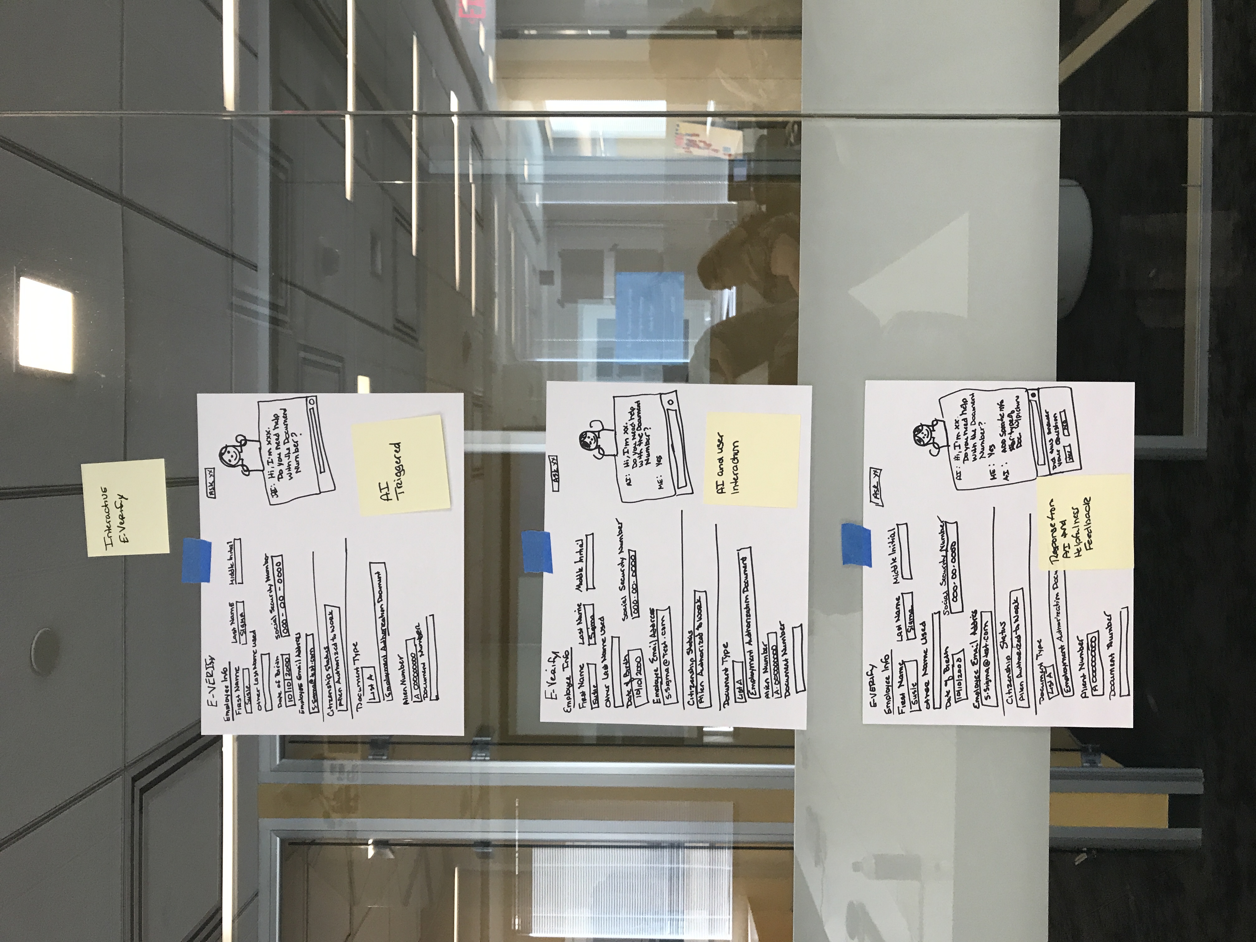 Images of the new e-verify design